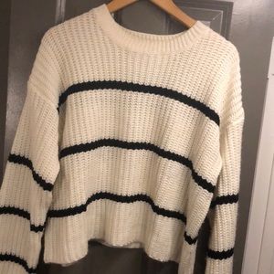 Black & White Stripped Sweater